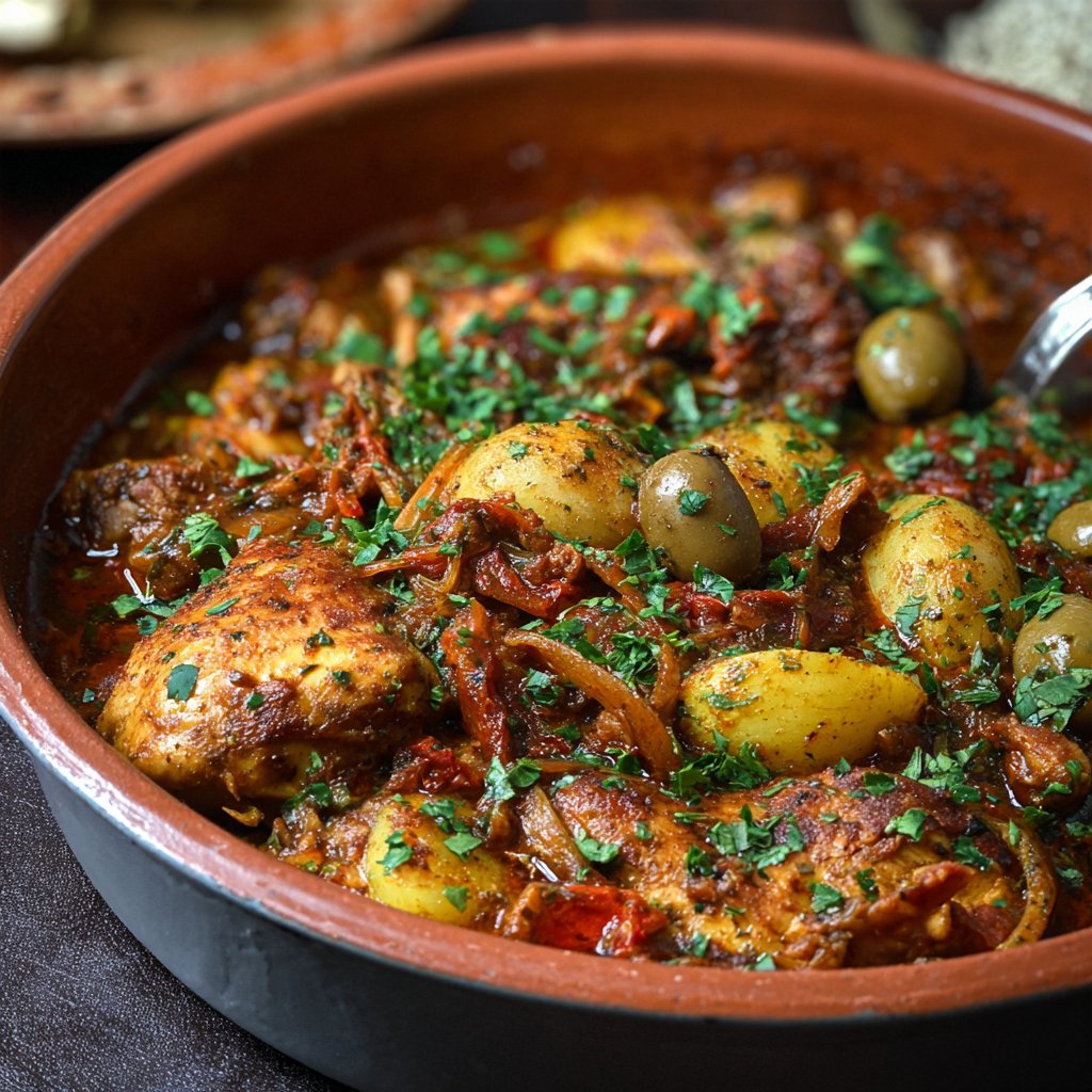 Authentic Moroccan Chicken Tagine Recipe Authentic Moroccan Chicken Tagine Recipe