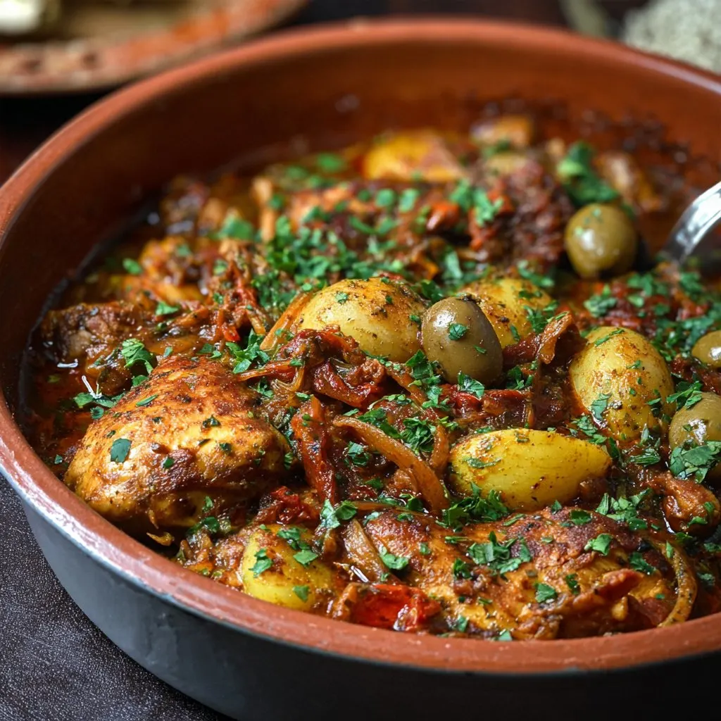 Authentic Moroccan Chicken Tagine Recipe Authentic Moroccan Chicken Tagine Recipe