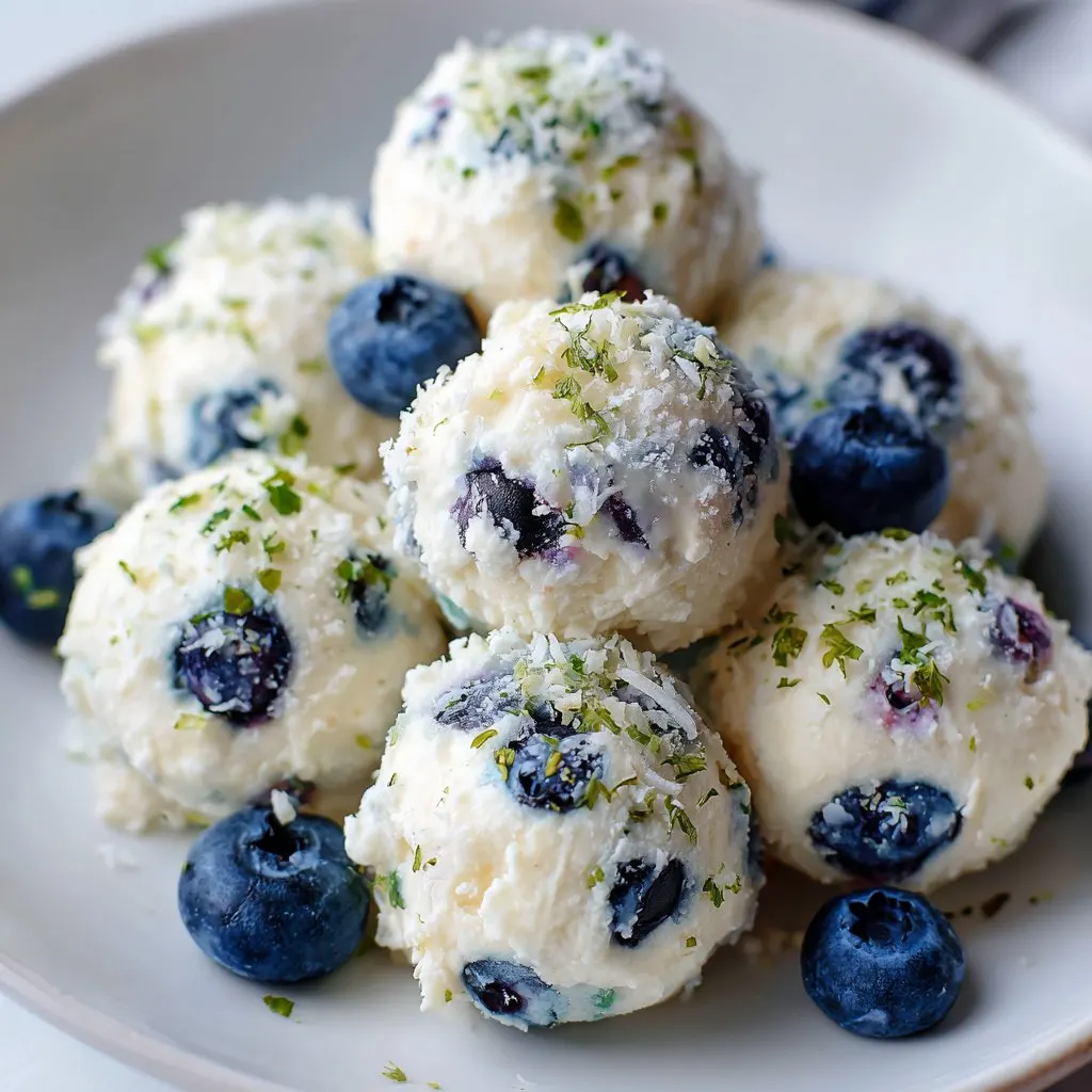 Frozen Greek Yogurt Blueberry Bites – Easy Protein Snack