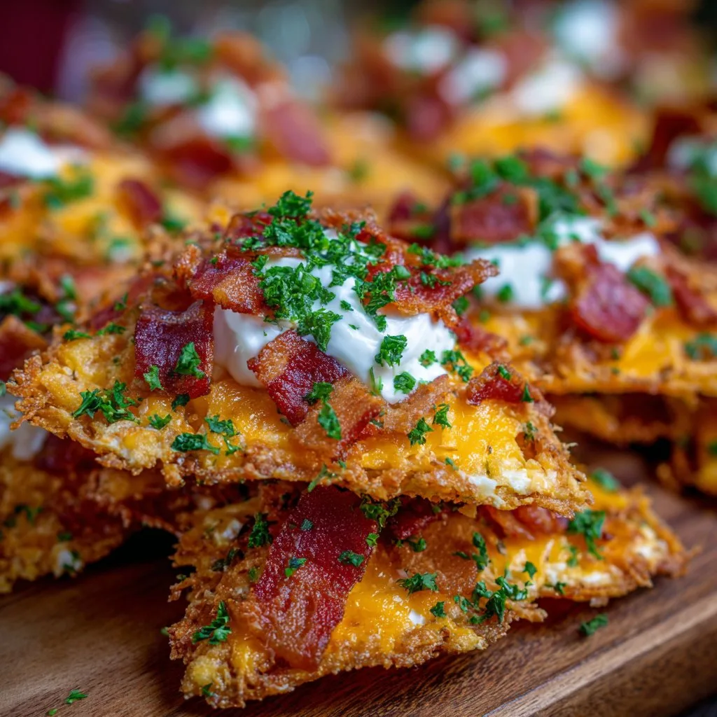 Cream Cheese & Bacon Stuffed Doritos (Addictive Party Appetizer) Cream Cheese & Bacon Stuffed Doritos (Addictive Party Appetizer)