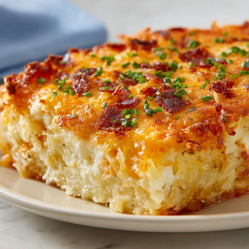 Cottage Cheese Hashbrown Casserole – Easy Make-Ahead Breakfast