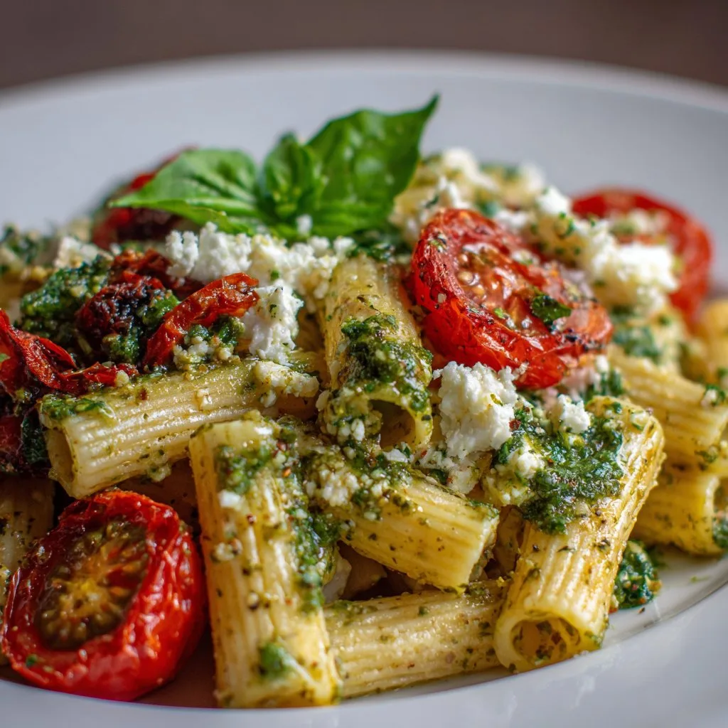 Cottage Cheese Pesto Pasta – Creamy & Fresh 15-Min Meal