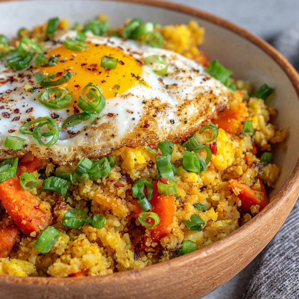 Cauliflower Fried Rice – Keto Stir Fry Cauliflower Fried Rice – Keto Stir Fry