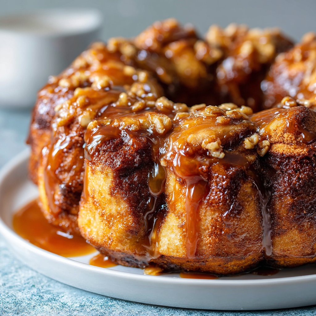 Caramel Apple Monkey Bread Pull-Apart Caramel Apple Monkey Bread Pull-Apart
