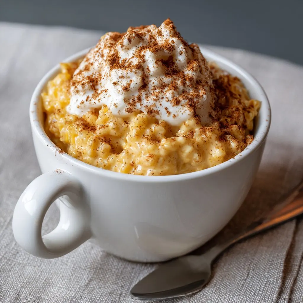 Pumpkin Rice Pudding with Cinnamon Spice Pumpkin Rice Pudding with Cinnamon Spice