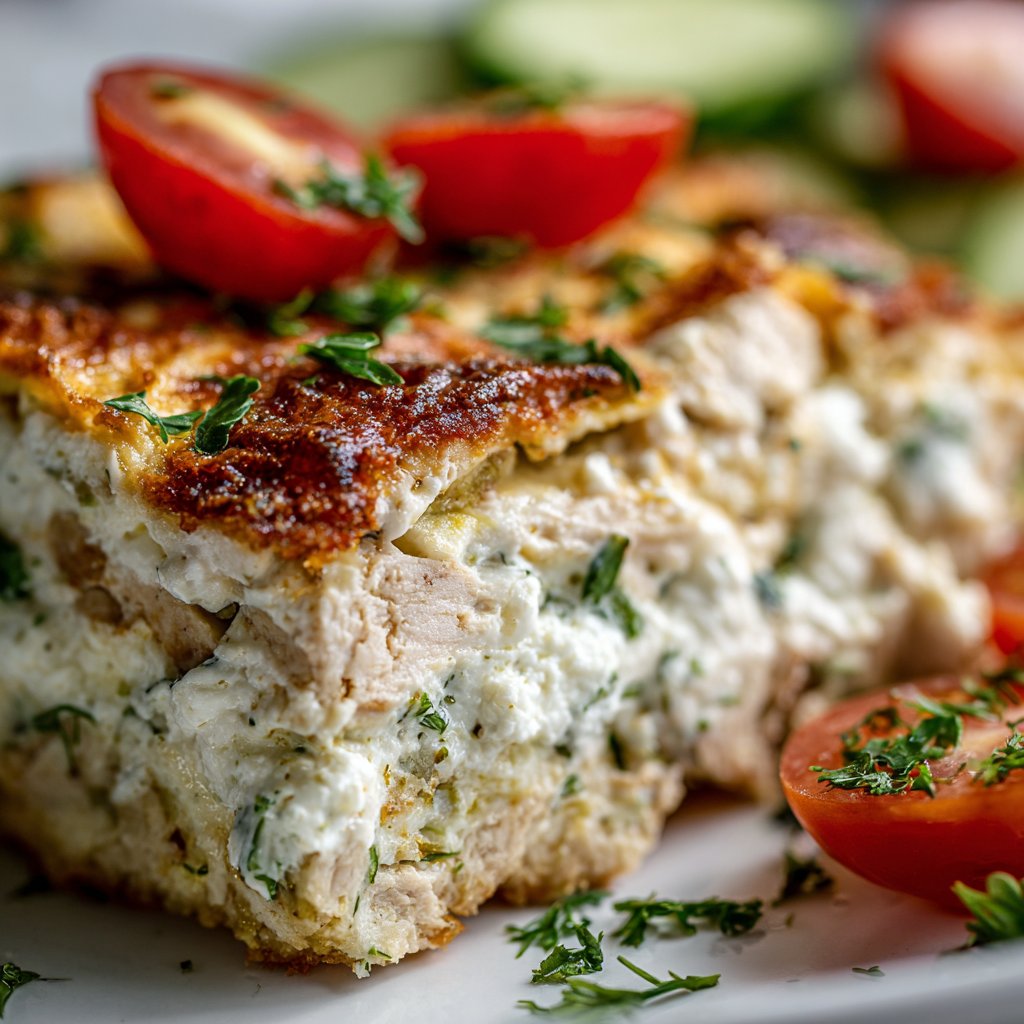 Chicken Tzatziki Casserole (Easy Bake) Chicken Tzatziki Casserole (Easy Bake)