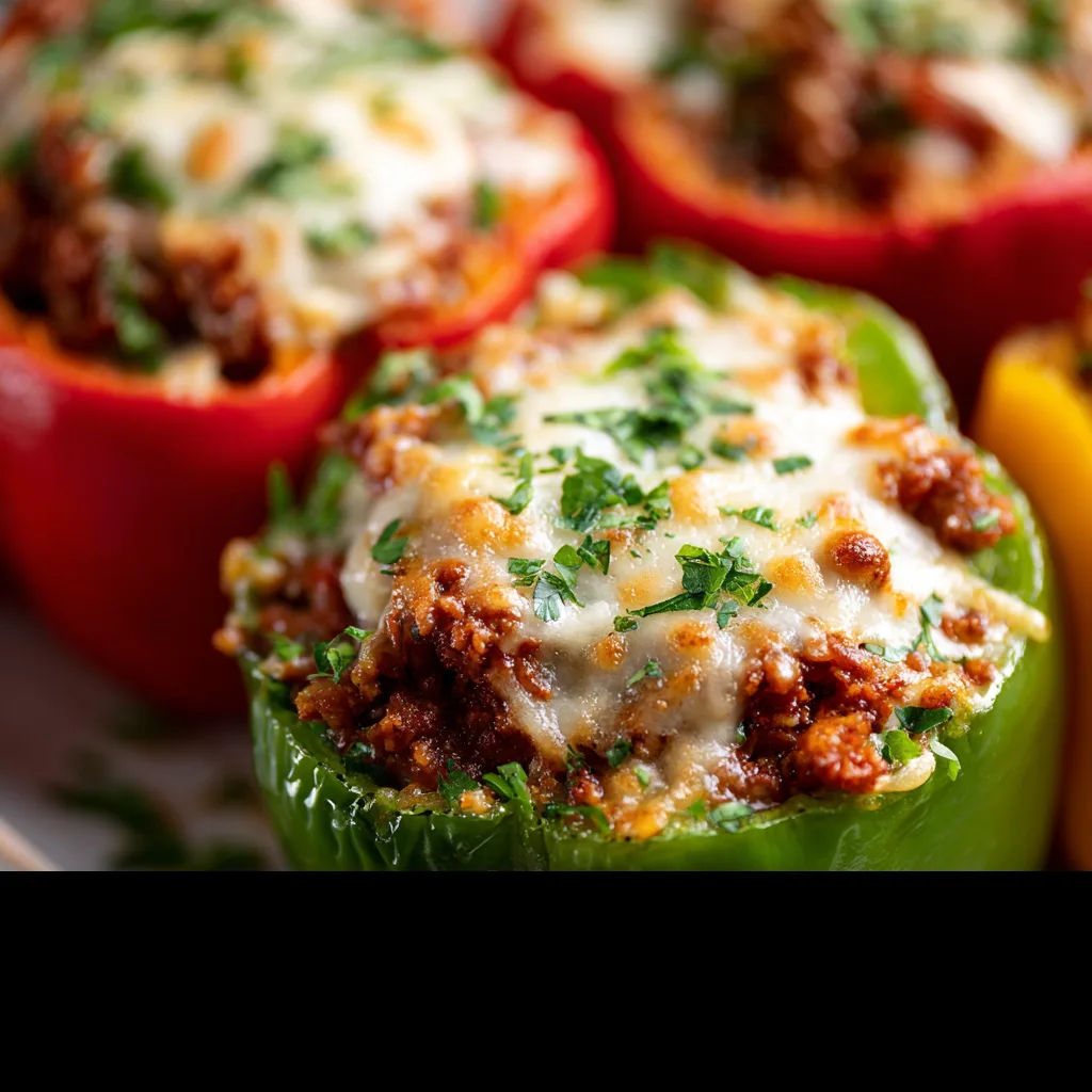 Low Carb Stuffed Bell Peppers Recipe