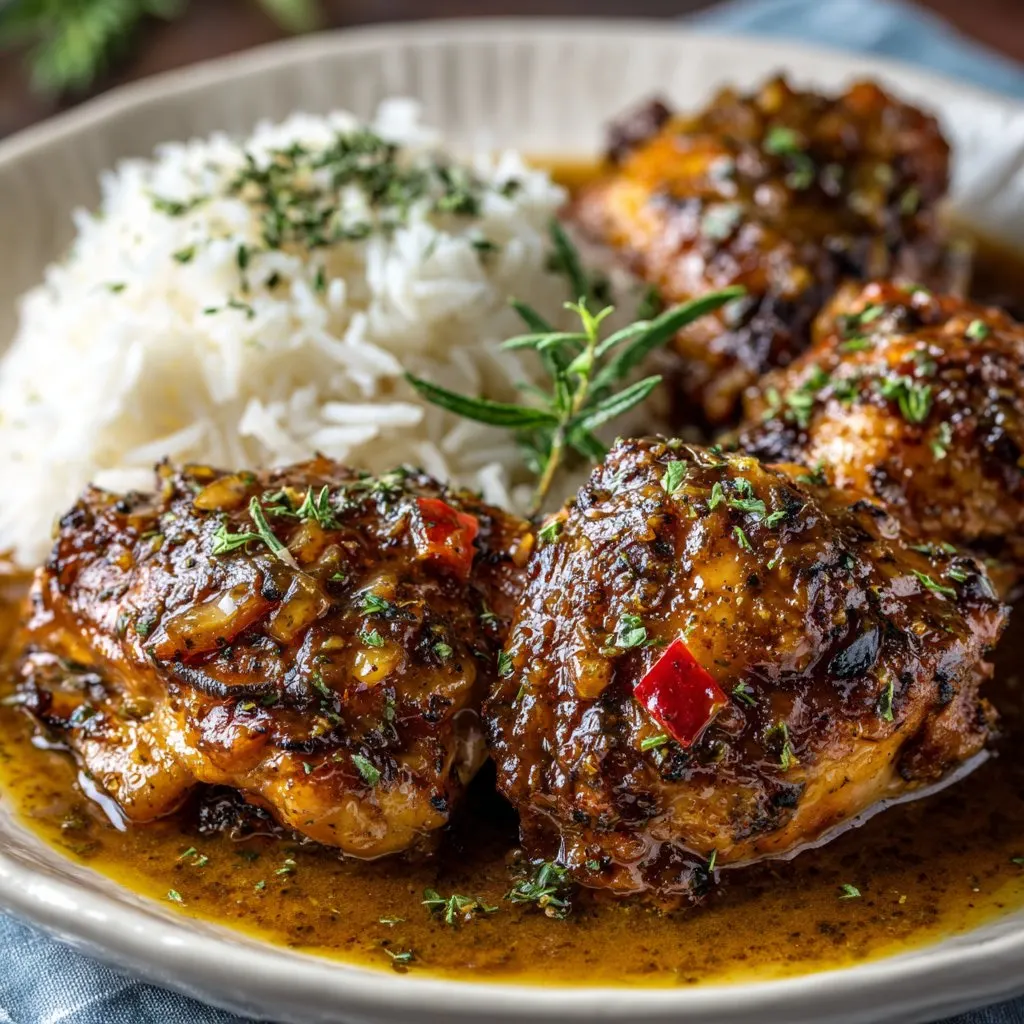 Sweet and Savory Apple Butter Chicken Sweet and Savory Apple Butter Chicken