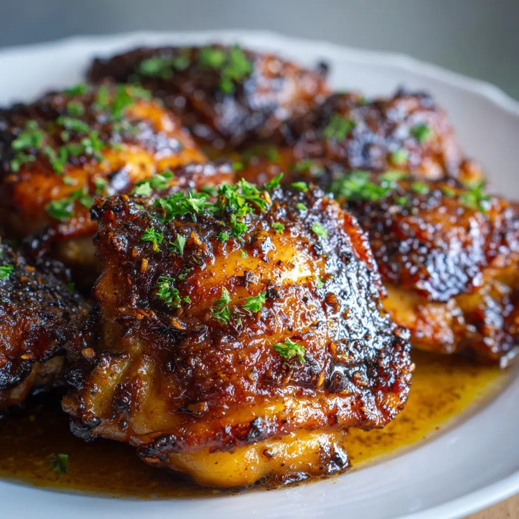 Crock Pot Honey Garlic Chicken Thighs Crock Pot Honey Garlic Chicken Thighs