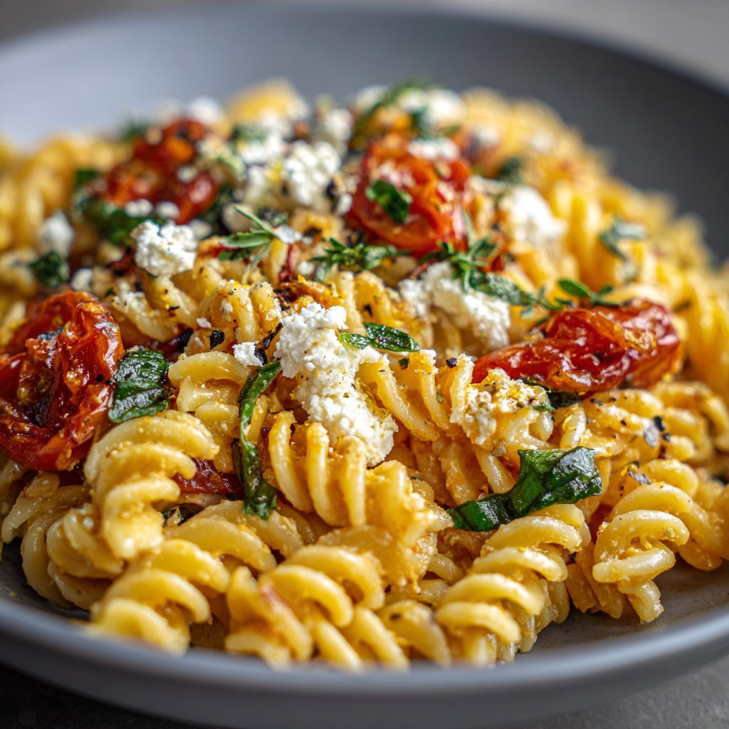 Feta and Tomato Pasta (TikTok Style) Feta and Tomato Pasta (TikTok Style)