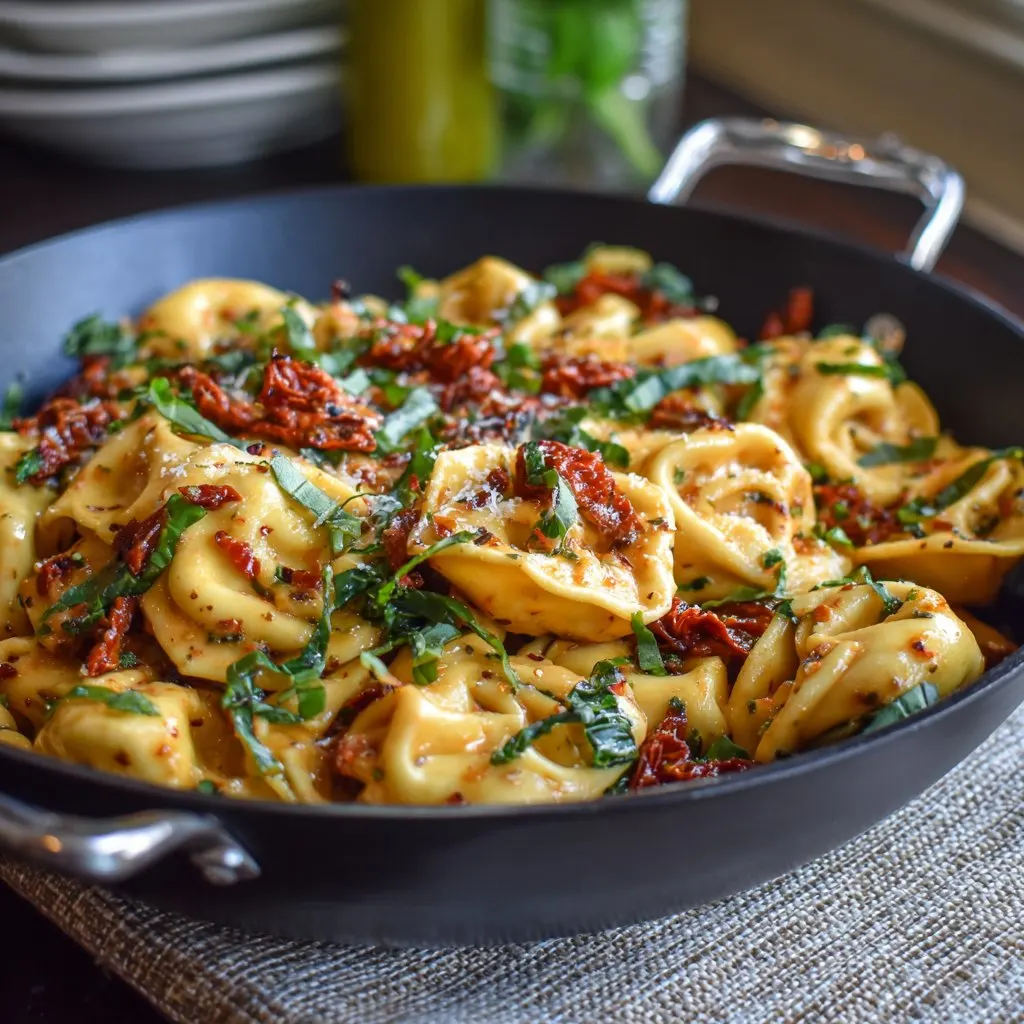 Marry Me Tortellini with Sun-Dried Tomato Sauce