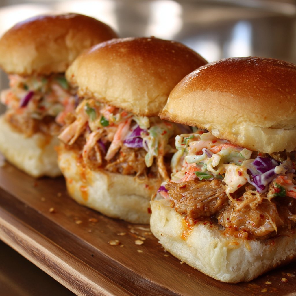 Bang Bang Chicken Sliders (Spicy) Bang Bang Chicken Sliders (Spicy)