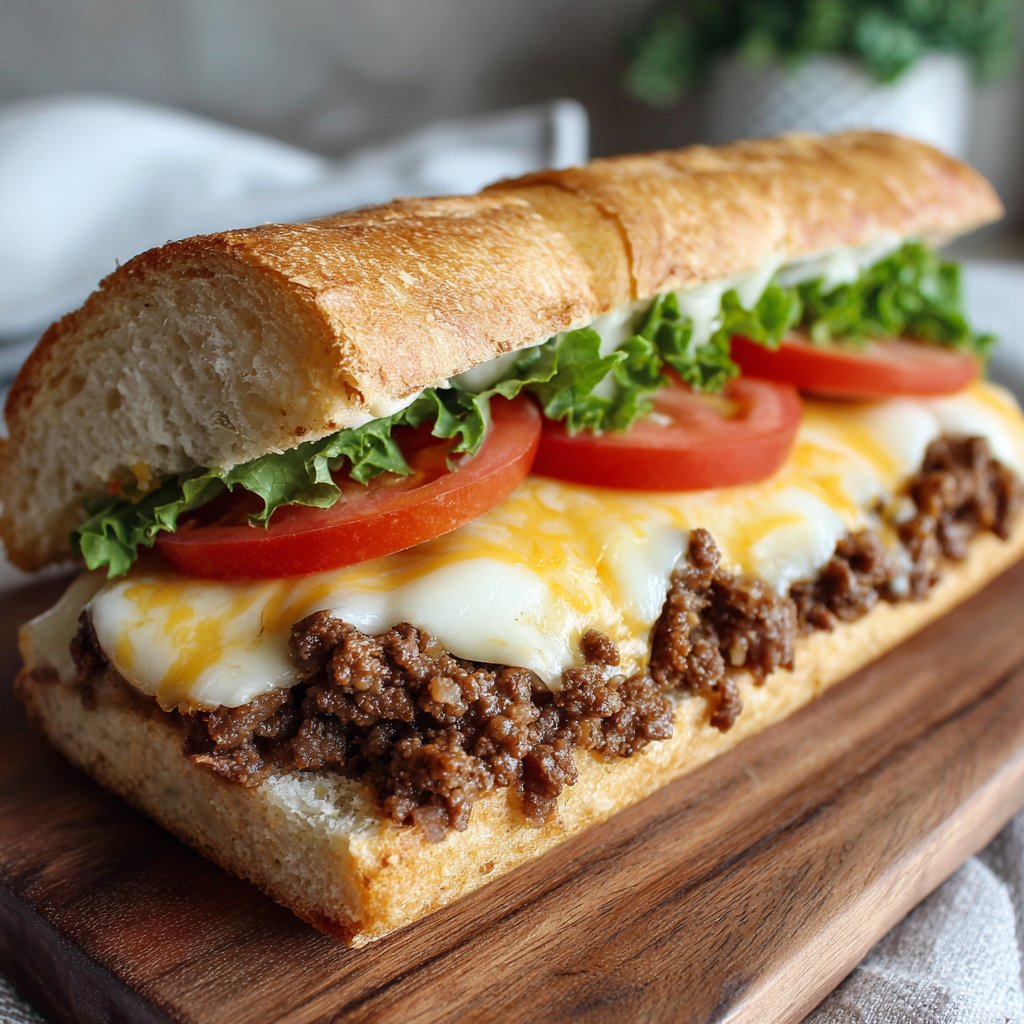 The Original Joe Ground Beef Sandwich The Original Joe Ground Beef Sandwich