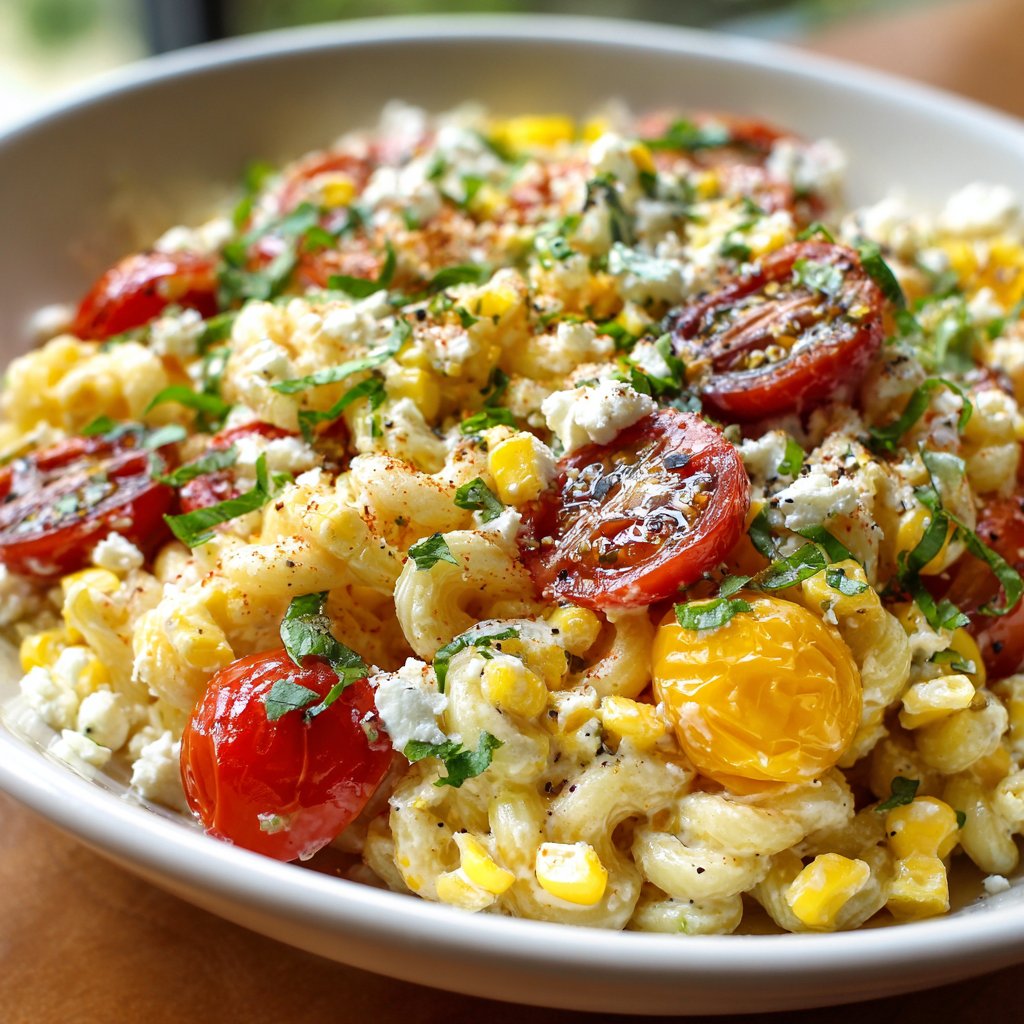 Healthy Street Corn Pasta Salad Healthy Street Corn Pasta Salad