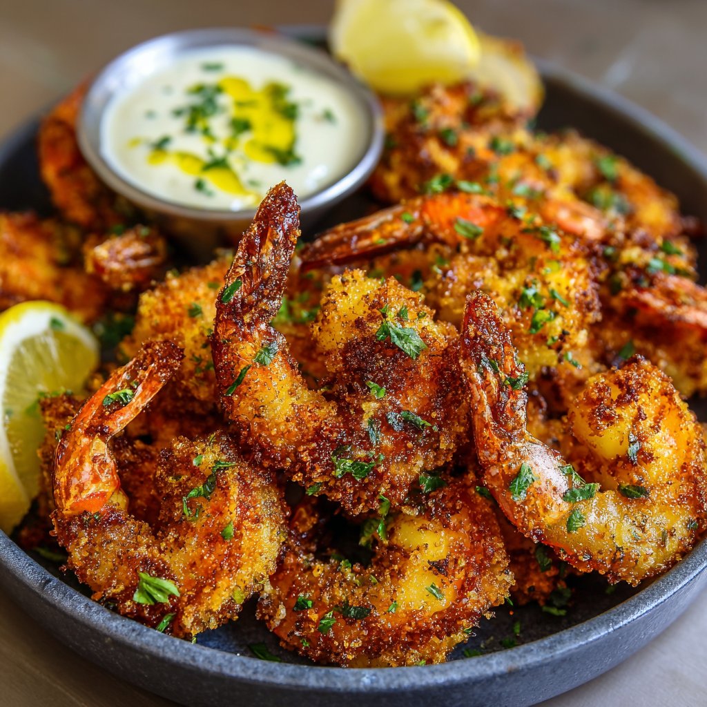 Air Fryer Cajun Shrimp