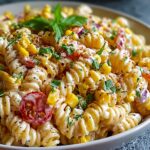 amazing street corn pasta salad