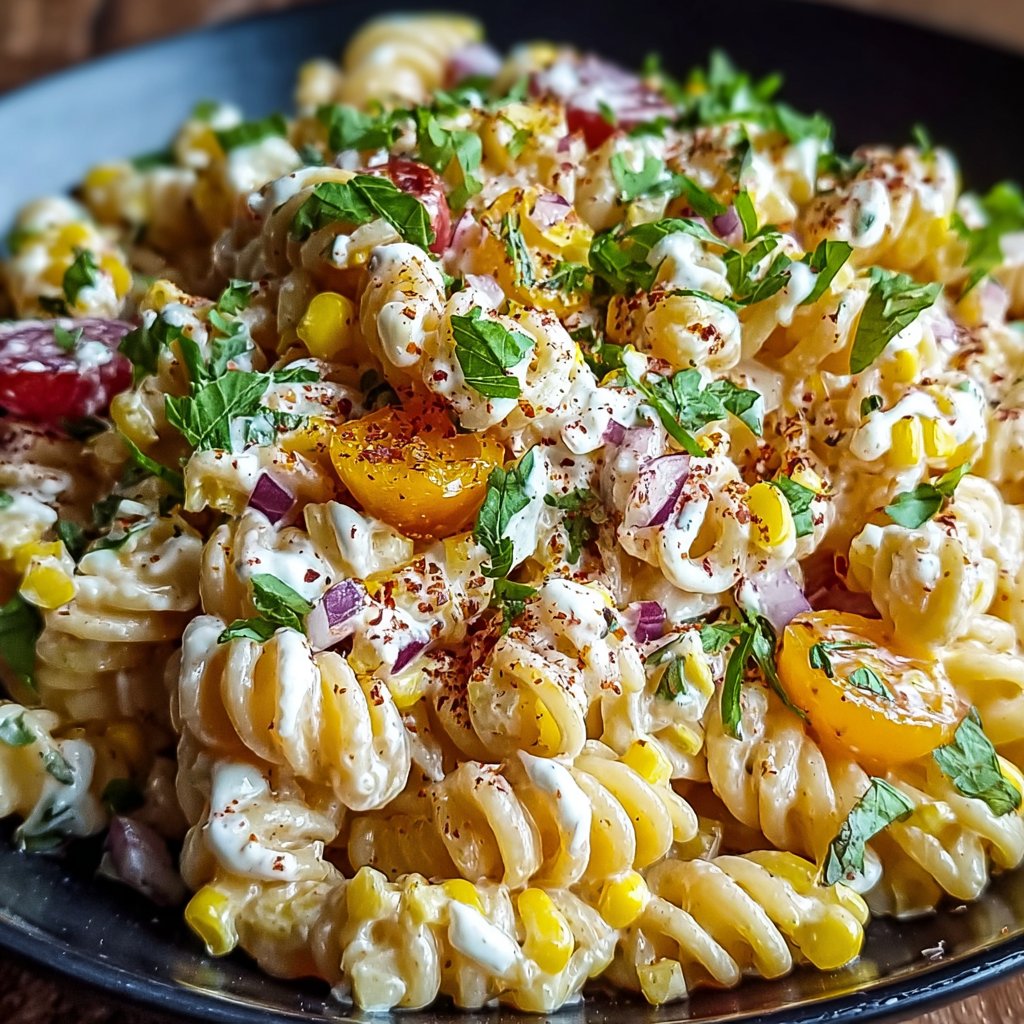 Amazing Street Corn Pasta Salad Amazing Street Corn Pasta Salad