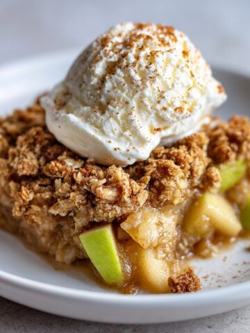 Apple Crisp with Fresh Granny Smith