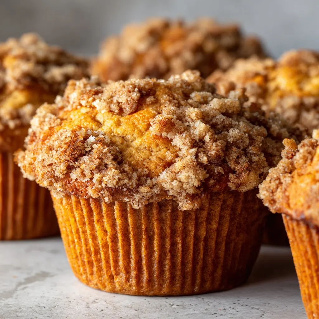 Apple Pumpkin Streusel Muffins Easy Bake