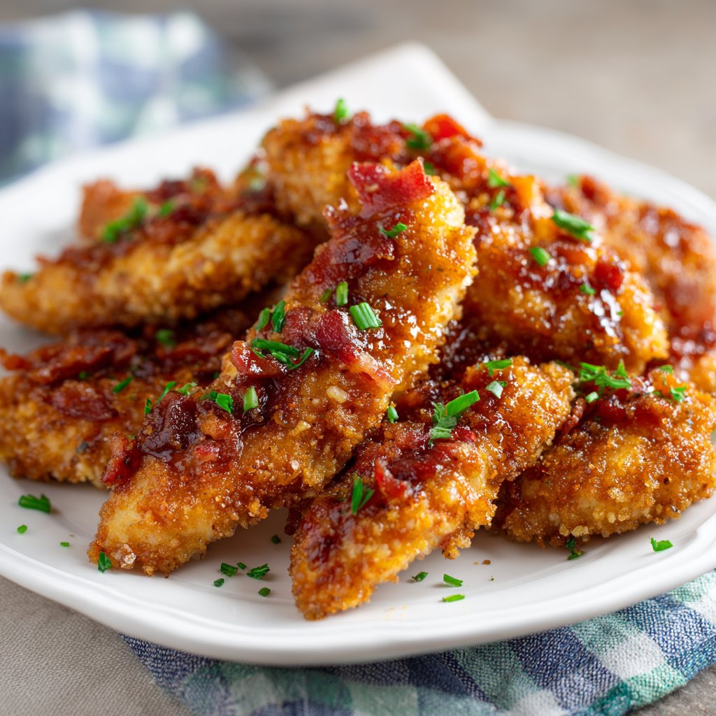 Bacon Brown Sugar Chicken Tenders
