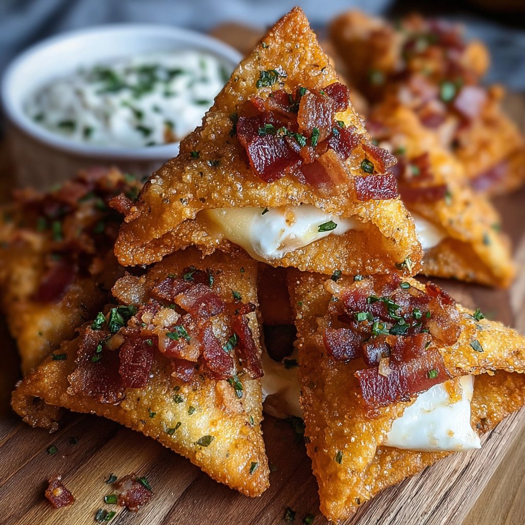Bacon & Cream Cheese Stuffed Doritos