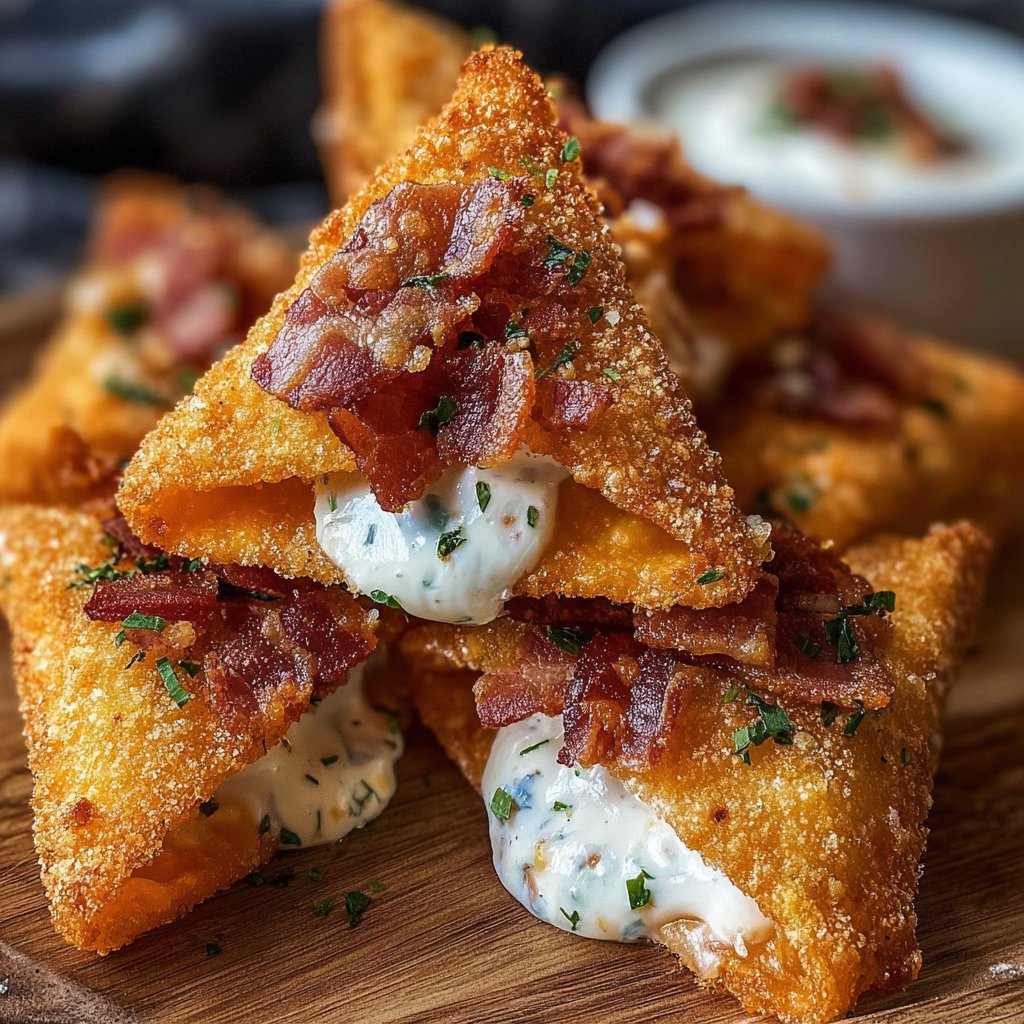 Bacon & Cream Cheese Stuffed Doritos