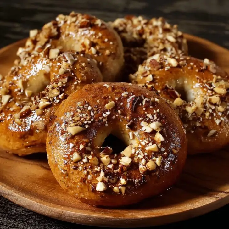Banana Nut Bagels