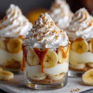 banana pudding no bake dessert cups