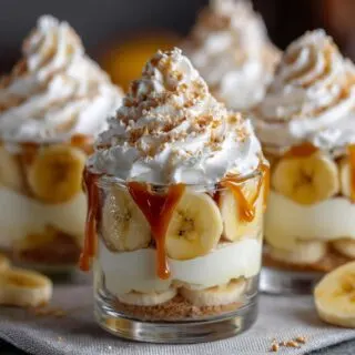 banana pudding no bake dessert cups