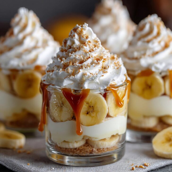 Banana Pudding No Bake Dessert Cups