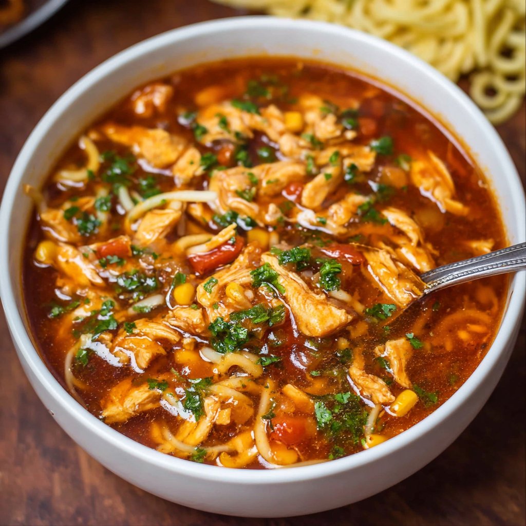 BBQ Chicken Soup