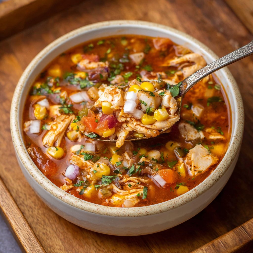 BBQ Chicken Soup