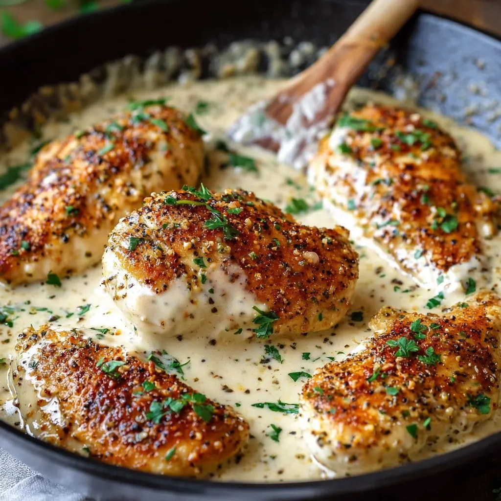 Best Creamy Garlic Parmesan Chicken Recipe
