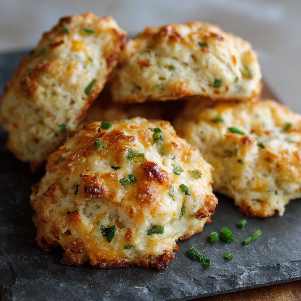 Cheddar and Green Onion Buttermilk Drop Biscuits Cheddar and Green Onion Buttermilk Drop Biscuits
