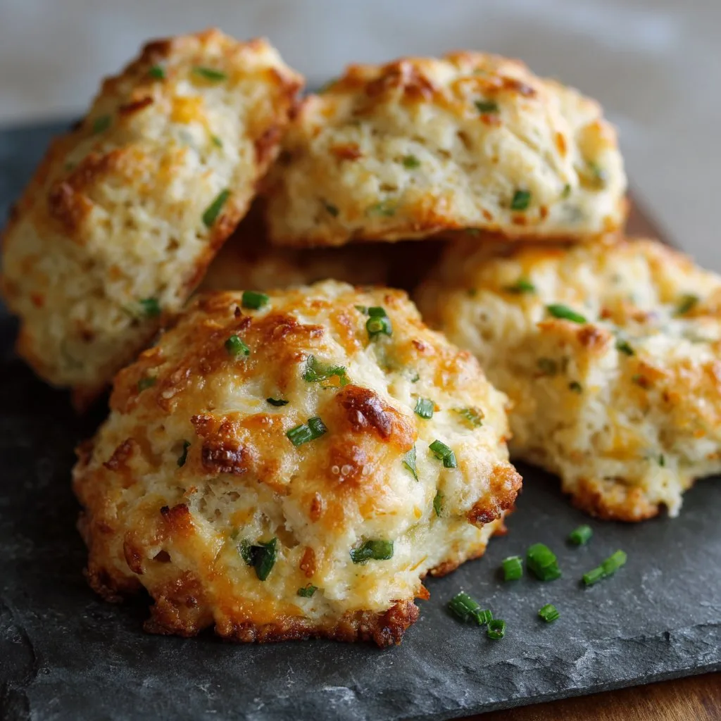 Cheddar and Green Onion Buttermilk Drop Biscuits Cheddar and Green Onion Buttermilk Drop Biscuits