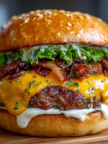 Cheesy Crack Burger