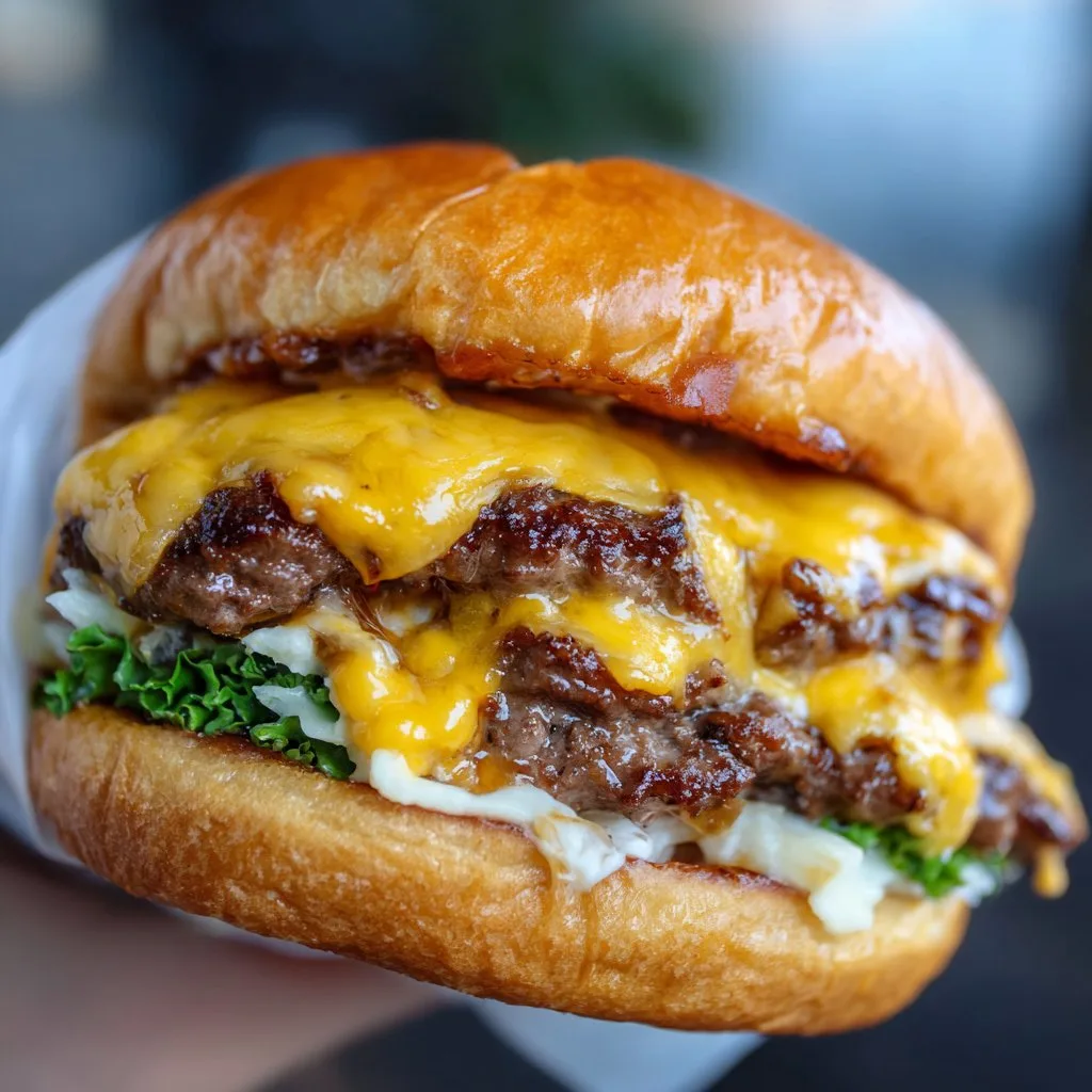 Cheesy Crack Burger