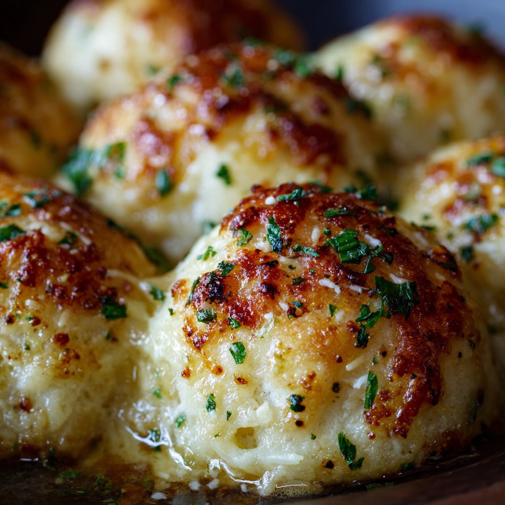 Cheesy Garlic Butter Bombs