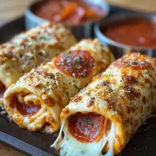 cheesy pepperoni roll ups