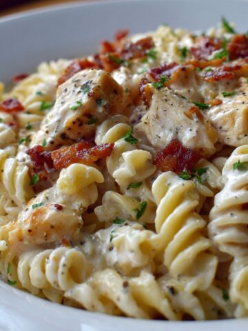 Chicken Bacon Ranch Pasta for Weeknights