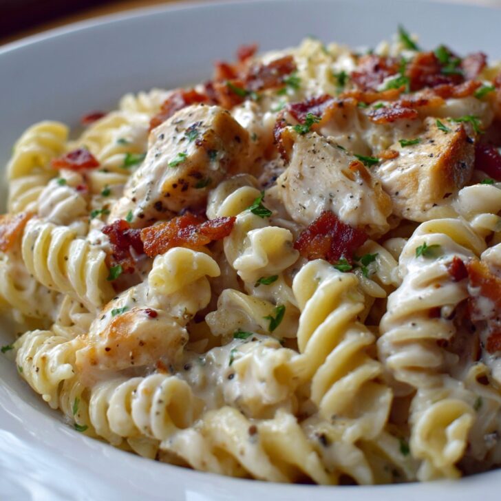 Chicken Bacon Ranch Pasta for Weeknights