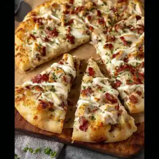 chicken bacon ranch pizza