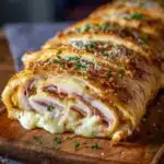 chicken cordon bleu stromboli recipe