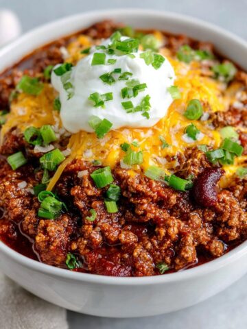 Chili Recipe with Ground Beef