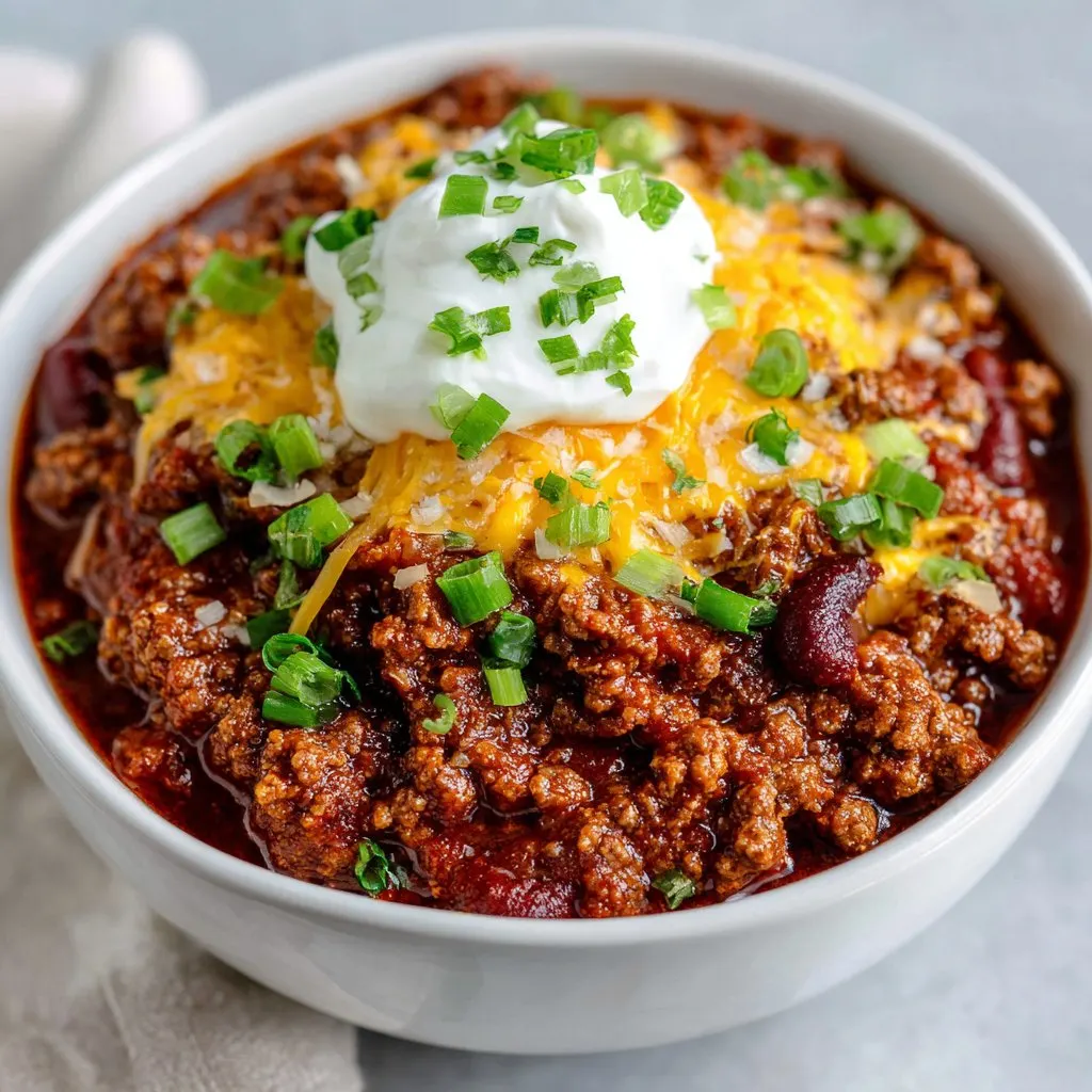 Chili Recipe with Ground Beef