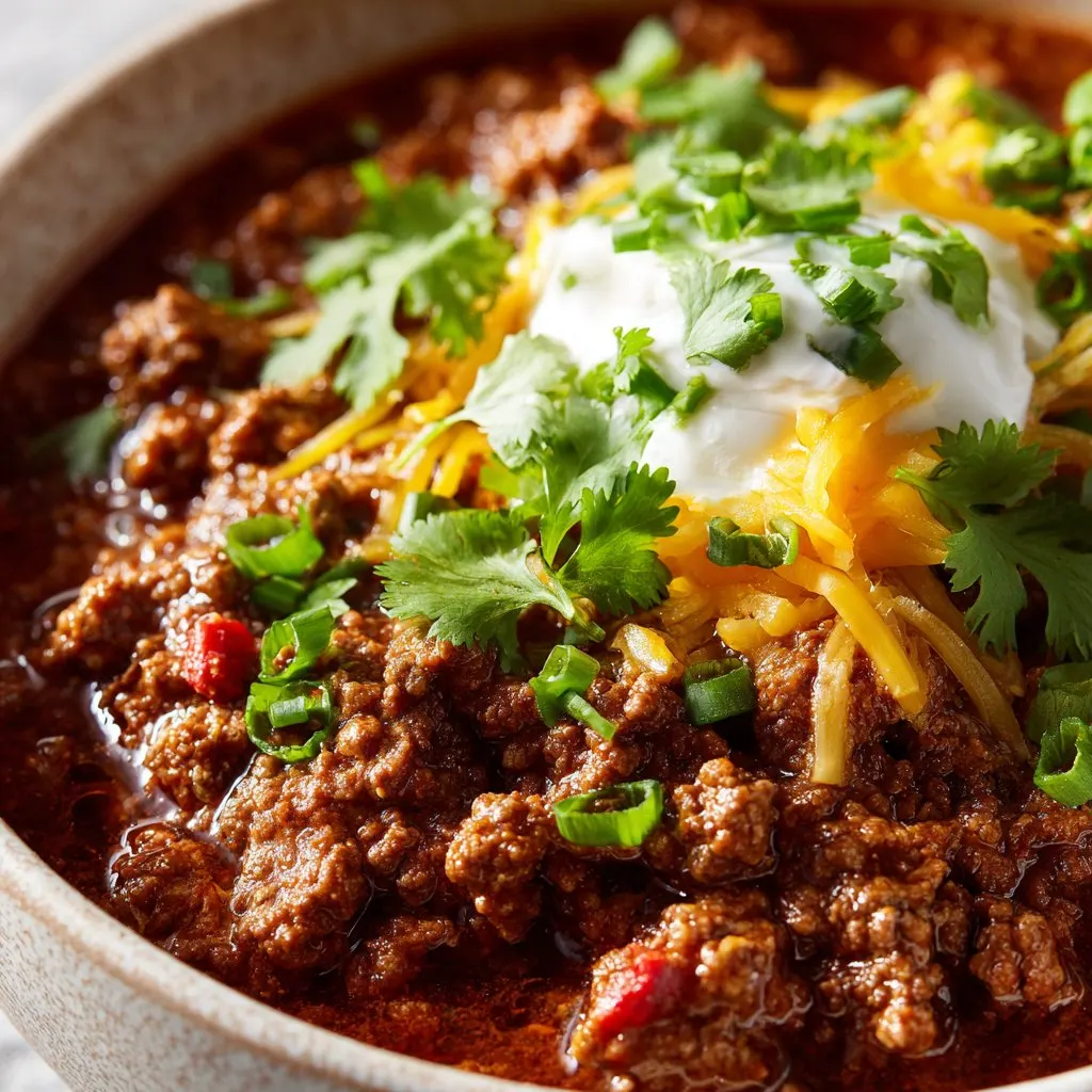 Chili Recipe with Ground Beef