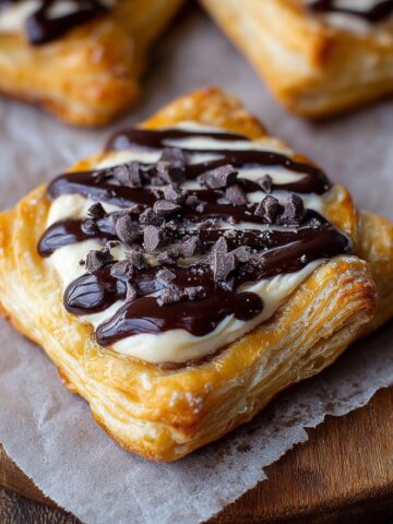 Chocolate Cream Cheese Danish