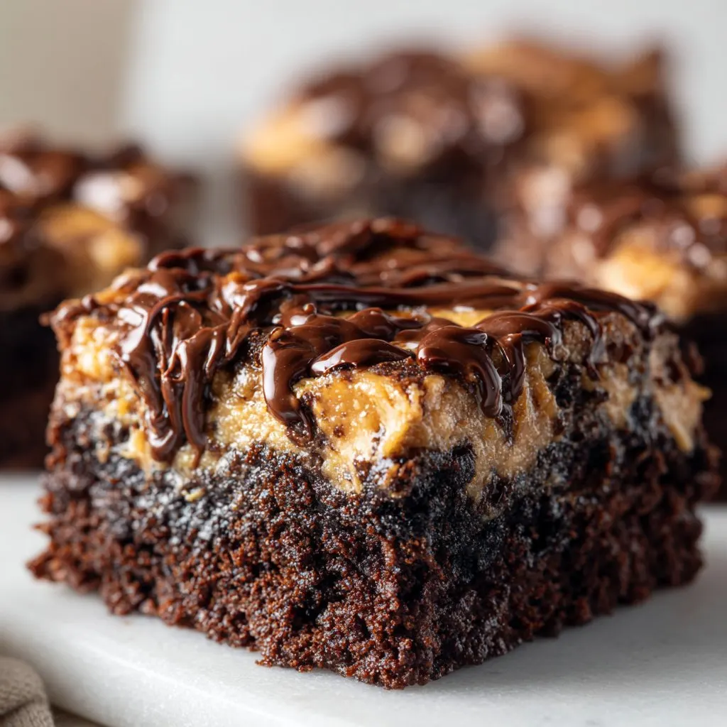 Chocolate Pumpkin Brownies with Fudge Top Chocolate Pumpkin Brownies with Fudge Top