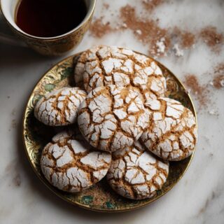 cinnamon coffee crinkles