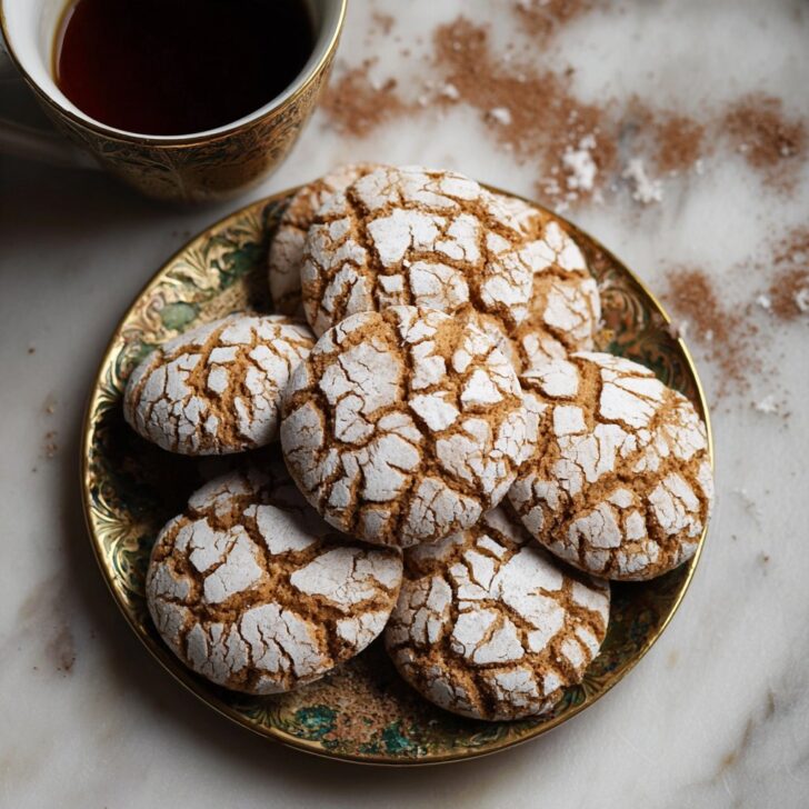 Cinnamon Coffee Crinkles